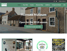 Tablet Screenshot of hornseamuseum.com